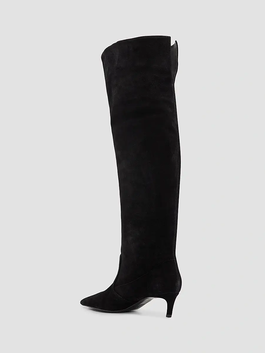 Schutz Women's Odessa Suede Knee-High Boots | Thumbnail 4