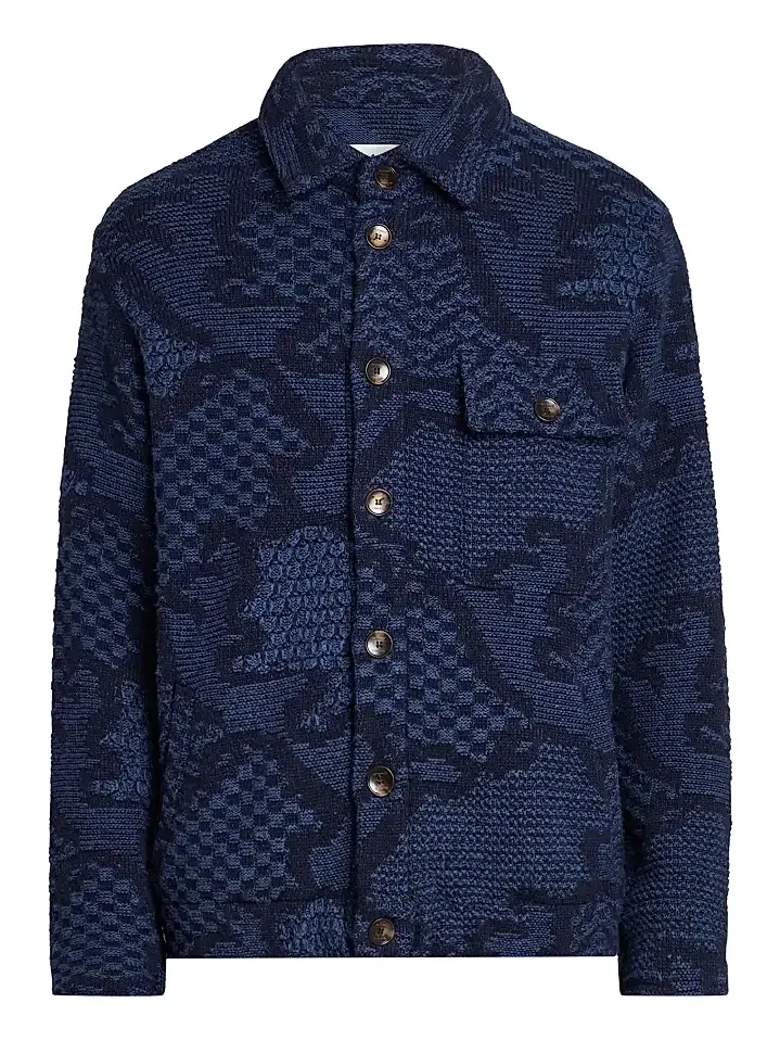 Men's Roma Knitted Overshirt Men's Roma Knitted Overshirt