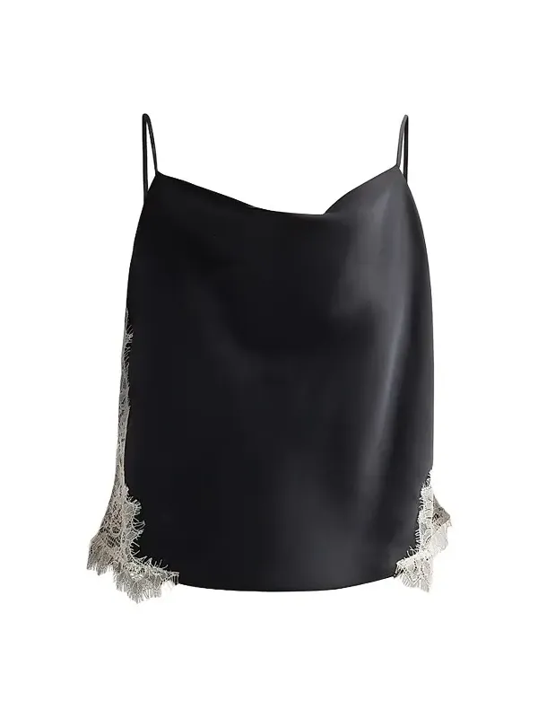 Women's Esme Satin Lace Petit Marta Camisole Women's Esme Satin Lace Petit Marta Camisole