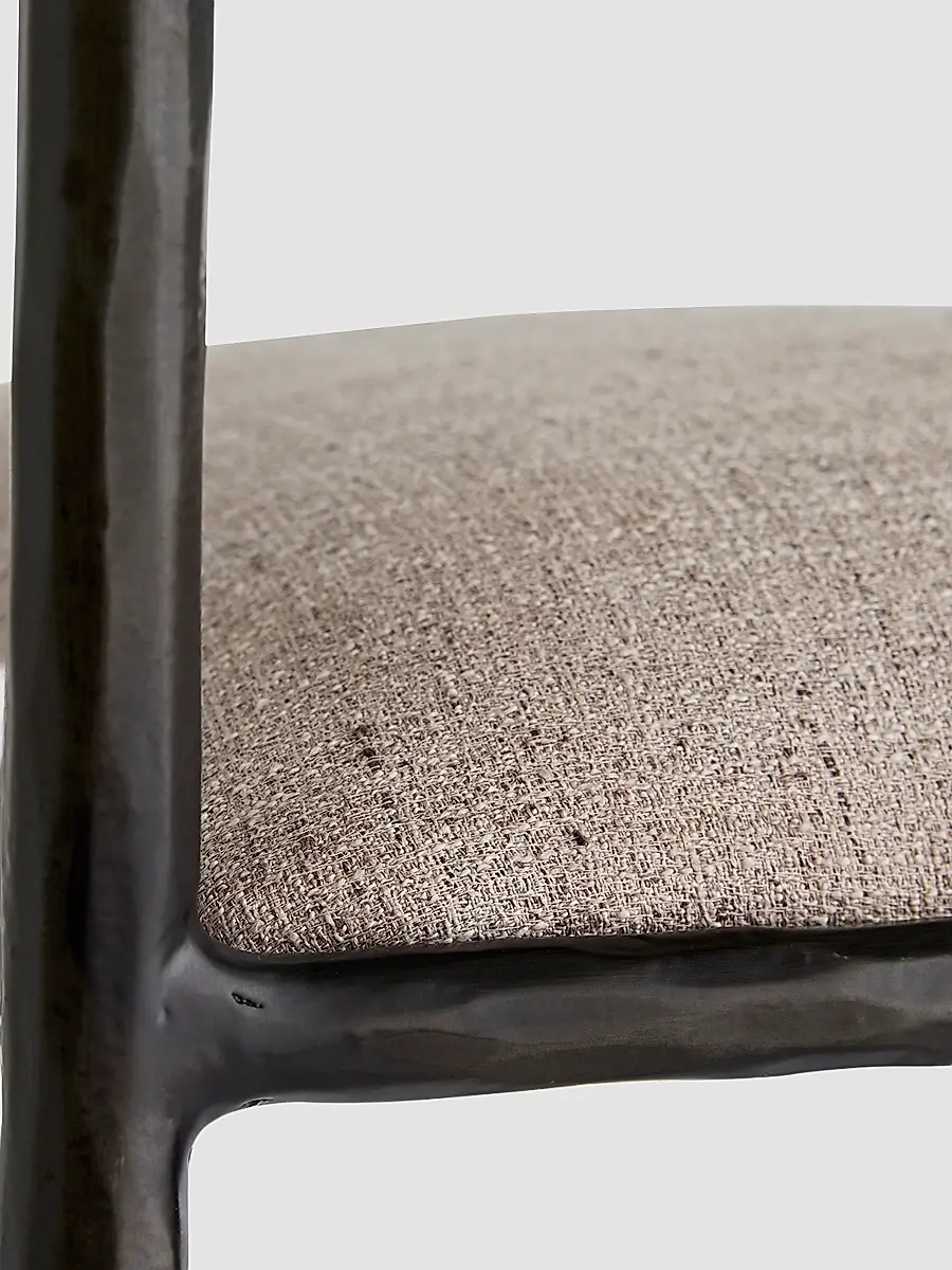 Arteriors Barbana Linen-Blend Bar Stool | Thumbnail 4 Arteriors Barbana Linen-Blend Bar Stool | Thumbnail 4