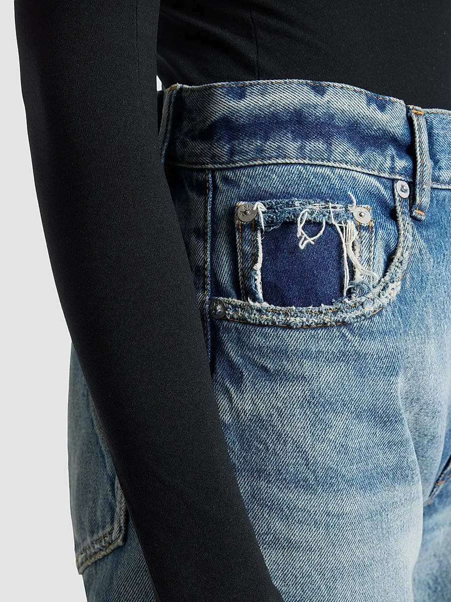 Alaïa Women's High-Rise Straight-Leg Jeans | Thumbnail 5 Alaïa Women's High-Rise Straight-Leg Jeans | Thumbnail 5