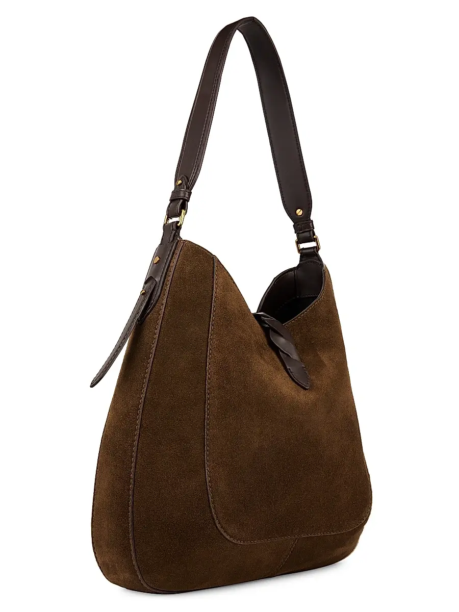 Isabel Marant Women's Altay Hobo Suede Hobo Bag | Thumbnail 3