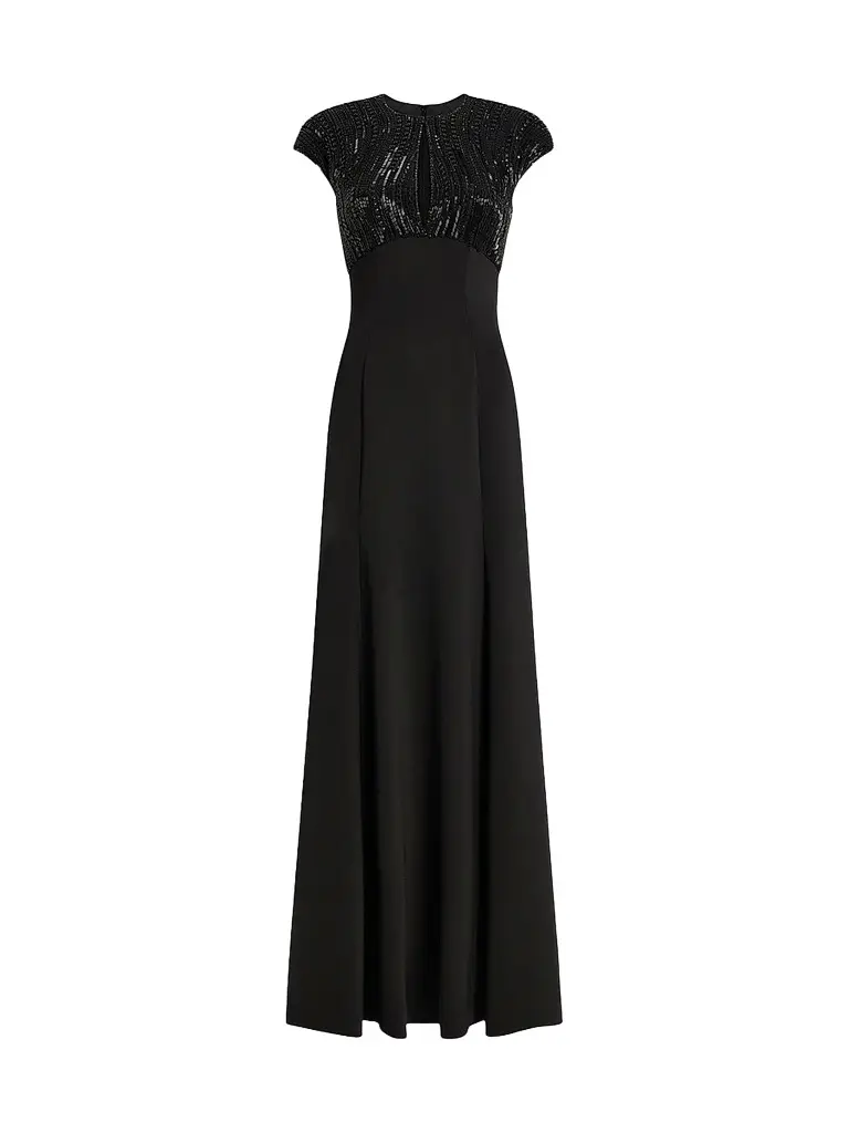 Jenny Packham Women's Moonveil Embellished Keyhole Gown | Image 1 Jenny Packham Women's Moonveil Embellished Keyhole Gown | Image 1