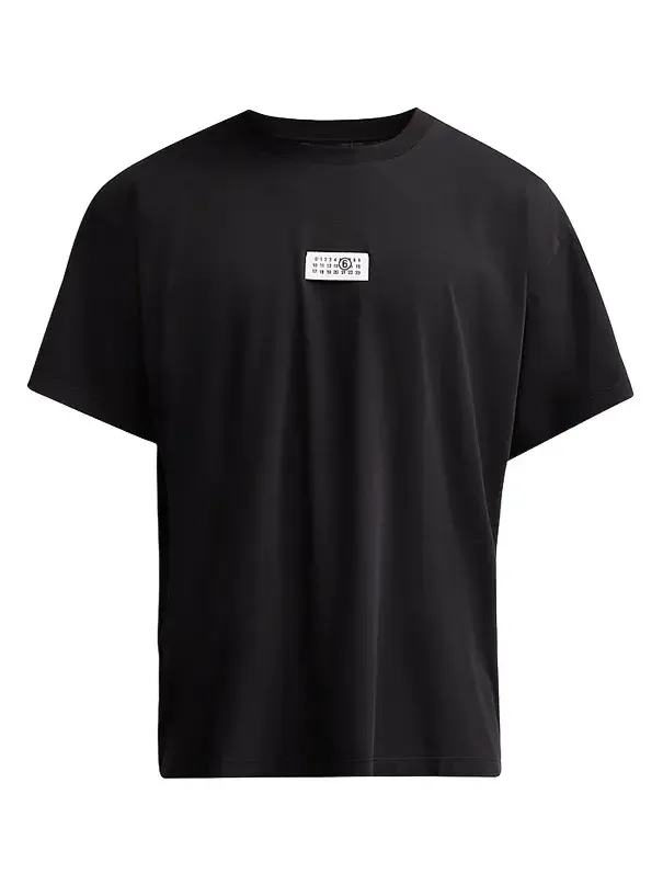 Men's Logo Cotton Crewneck T-Shirt