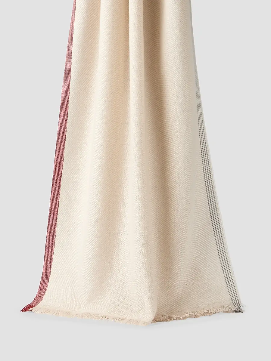 Brunello Cucinelli Men's Cashmere Scarf | Thumbnail 2 Brunello Cucinelli Men's Cashmere Scarf | Thumbnail 2