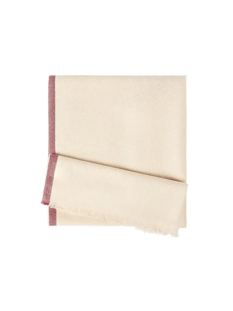 Brunello Cucinelli Men's Cashmere Scarf - Sand | Image 1 Brunello Cucinelli Men's Cashmere Scarf - Sand | Image 1