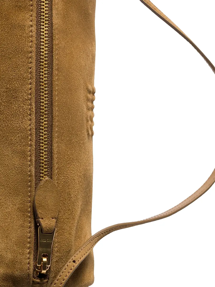 Miu Miu Women's Suede Pouch | Thumbnail 5