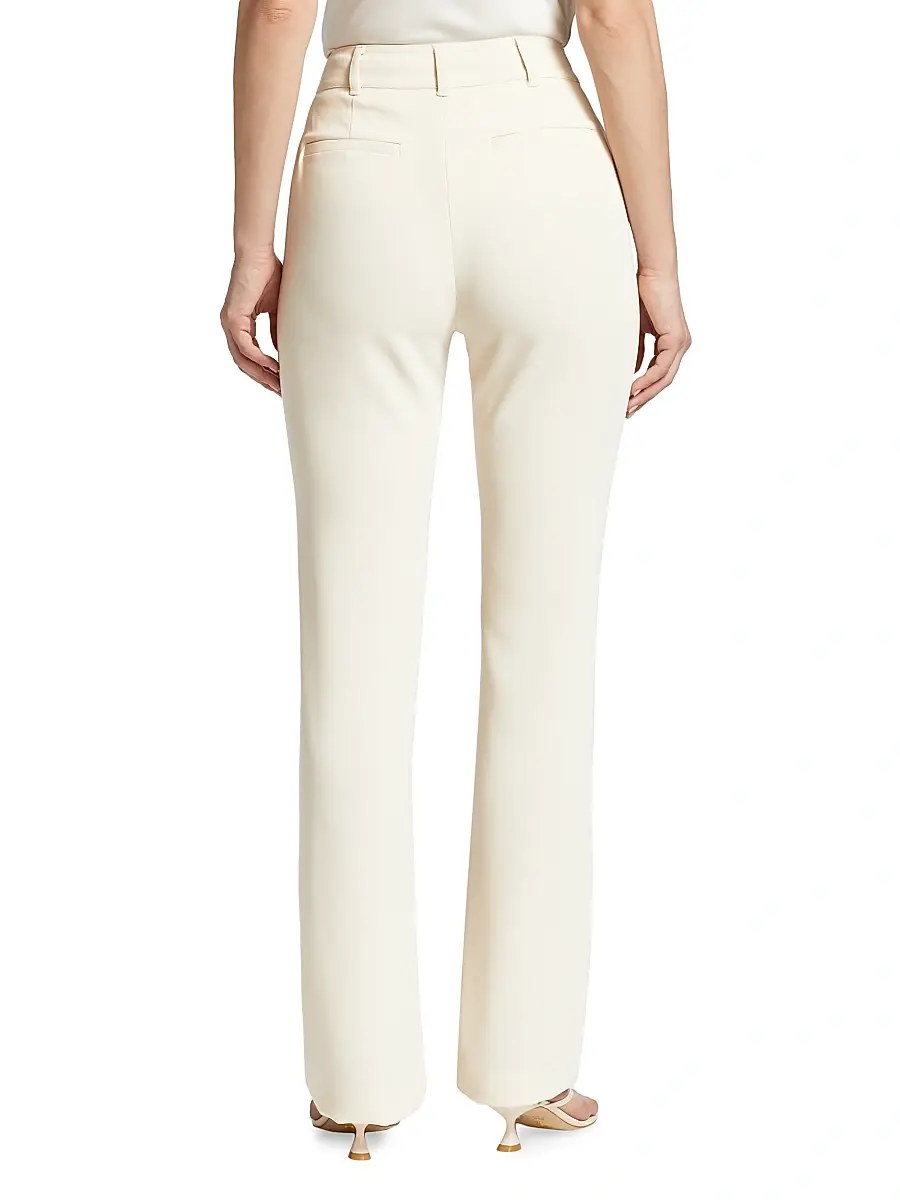 Cinq à Sept Women's Kerry Crepe Straight-Leg Pants | Thumbnail 5 Cinq à Sept Women's Kerry Crepe Straight-Leg Pants | Thumbnail 5