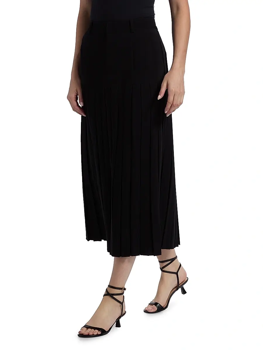 Cinq à Sept Women's Bane Crepe Midi-Skirt | Thumbnail 4 Cinq à Sept Women's Bane Crepe Midi-Skirt | Thumbnail 4