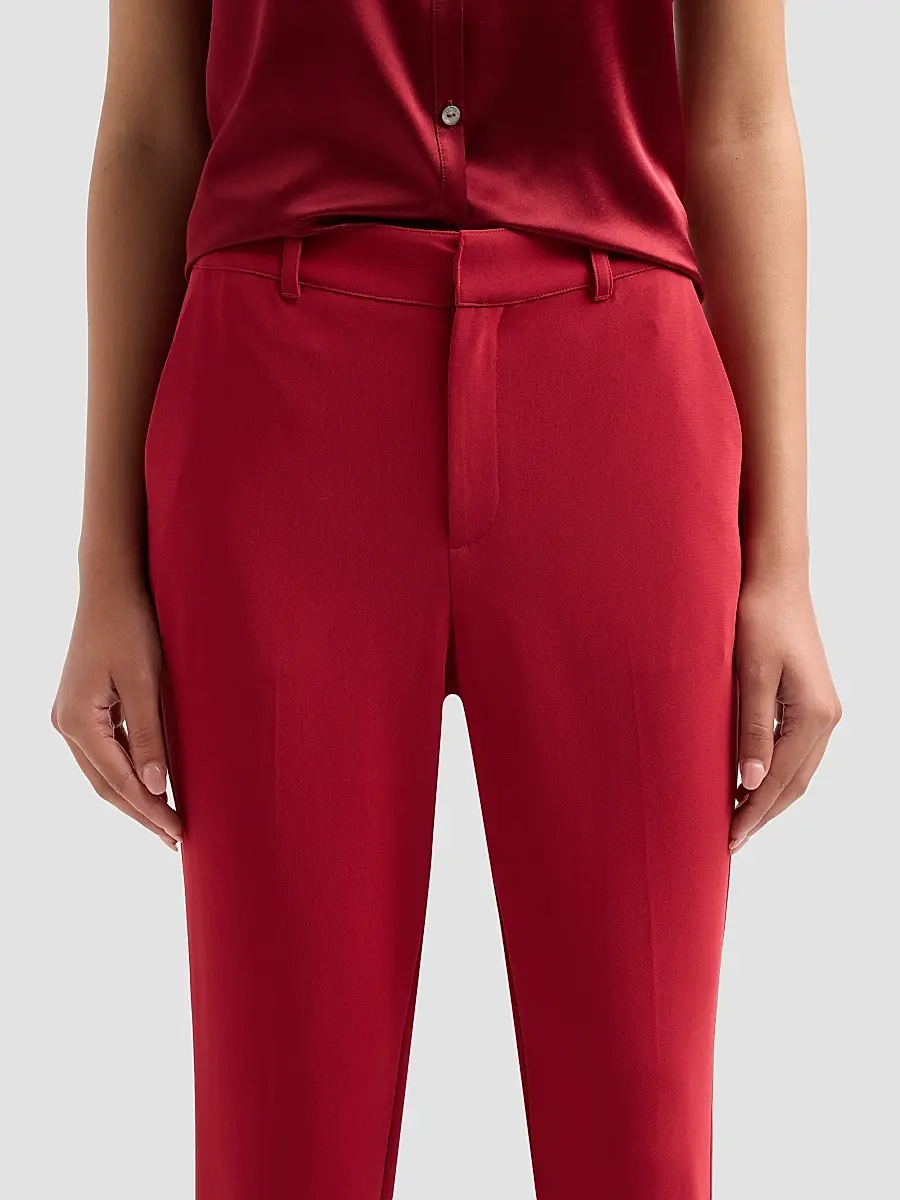 Cinq à Sept Women's Kerry Crepe Straight-Leg Pants | Thumbnail 5 Cinq à Sept Women's Kerry Crepe Straight-Leg Pants | Thumbnail 5