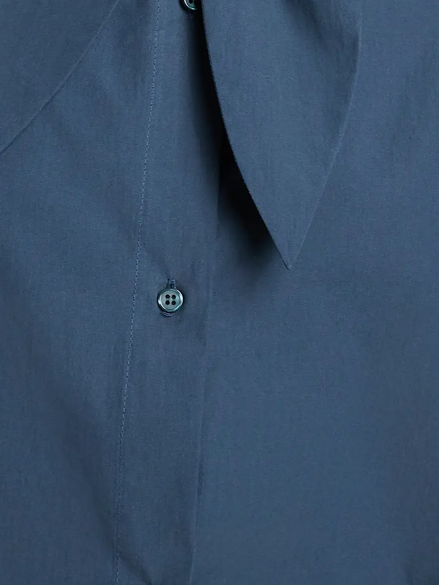 TWP Women's Tie One On Cotton Tieneck Shirt | Thumbnail 6 TWP Women's Tie One On Cotton Tieneck Shirt | Thumbnail 6