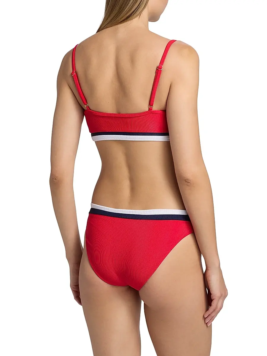BEACH RIOT Women's Val Colorblocked Bralette Bikini Top | Thumbnail 5 BEACH RIOT Women's Val Colorblocked Bralette Bikini Top | Thumbnail 5