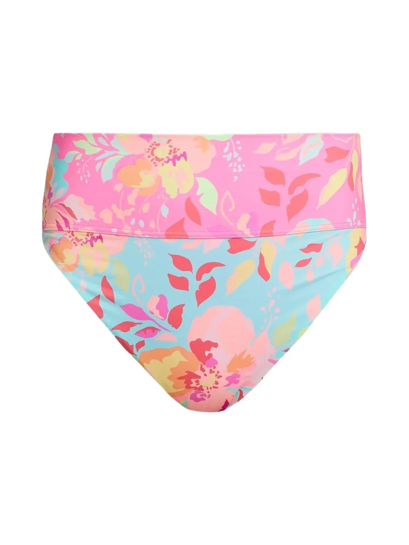 BEACH RIOT Women's Highway Bloom Lagoon Bikini Bottom