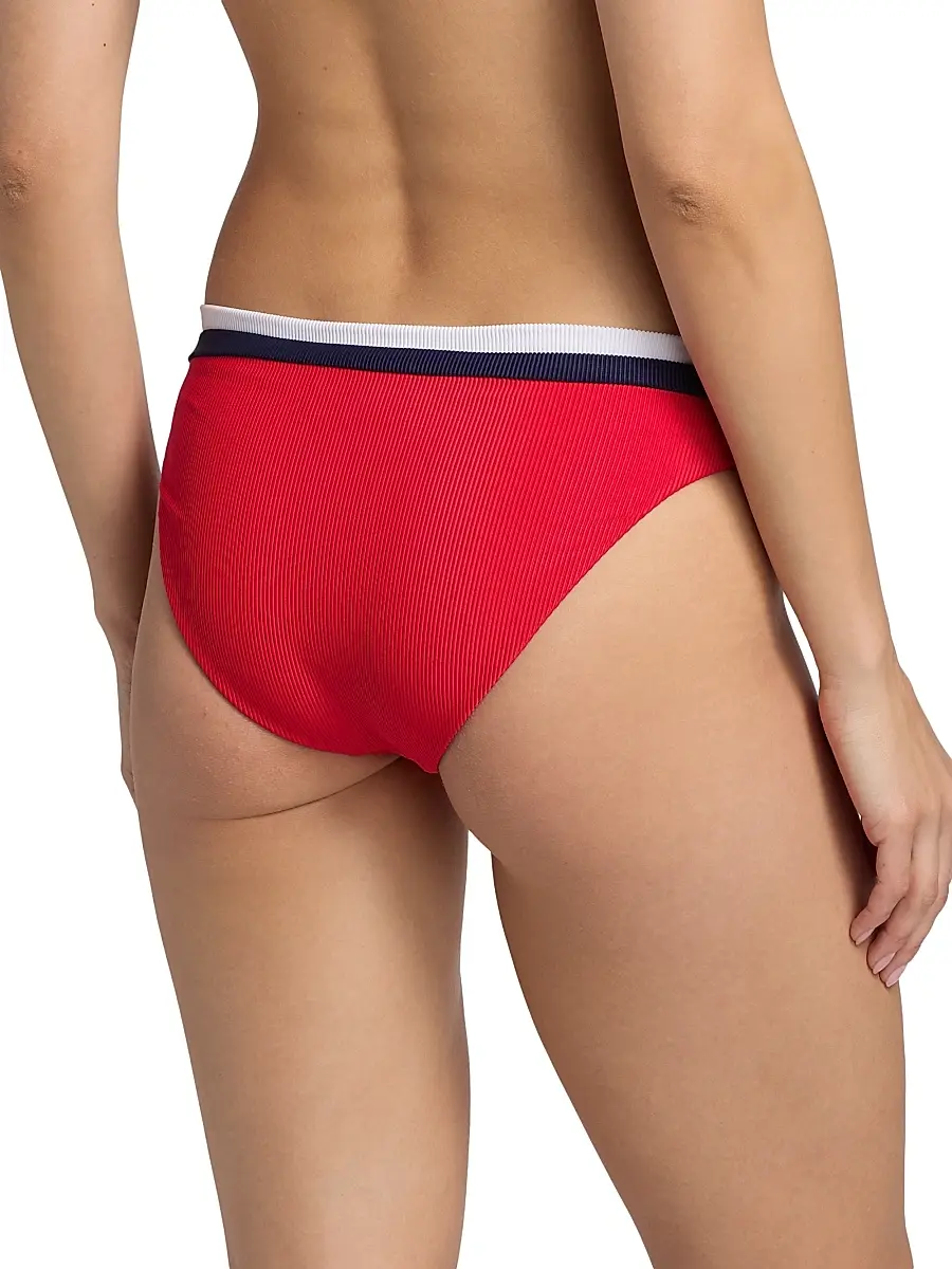 BEACH RIOT Women's Saffron Colorblocked Bikini Bottom | Thumbnail 5 BEACH RIOT Women's Saffron Colorblocked Bikini Bottom | Thumbnail 5