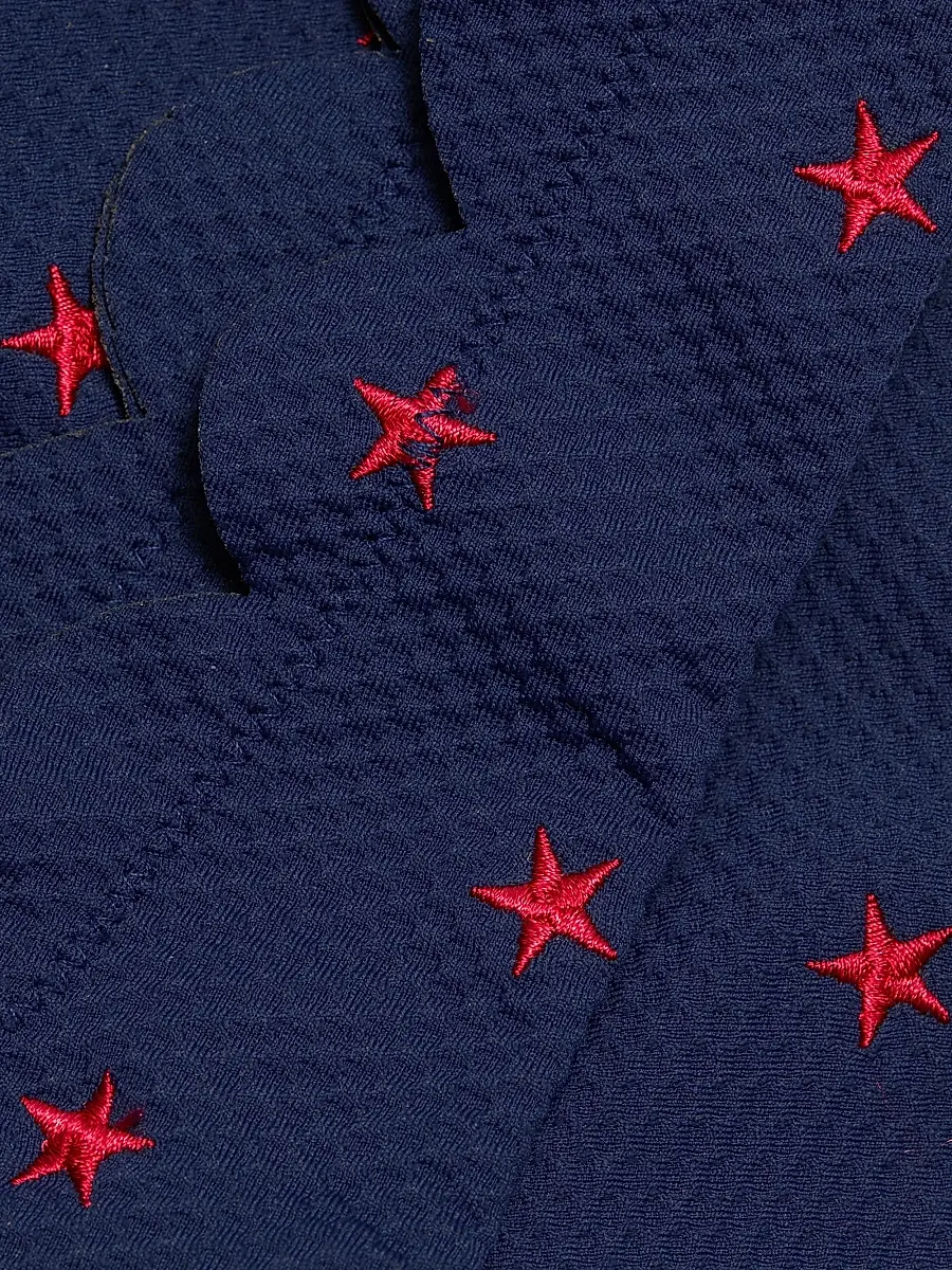 BEACH RIOT Women's Madison Star Spangled Seas Bikini Top | Thumbnail 7 BEACH RIOT Women's Madison Star Spangled Seas Bikini Top | Thumbnail 7