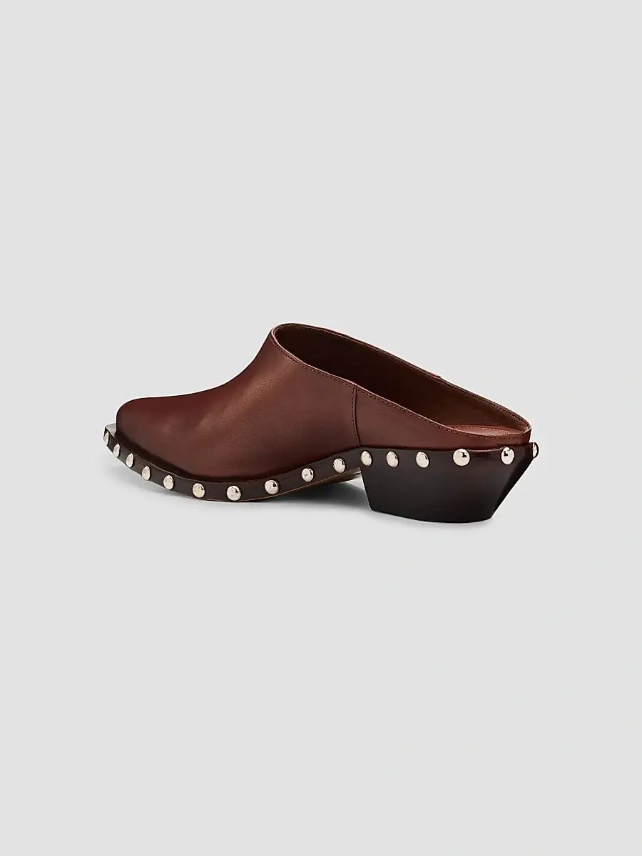 Schutz Women's Taylor 30MM Studded Leather Mules | Thumbnail 4 Schutz Women's Taylor 30MM Studded Leather Mules | Thumbnail 4