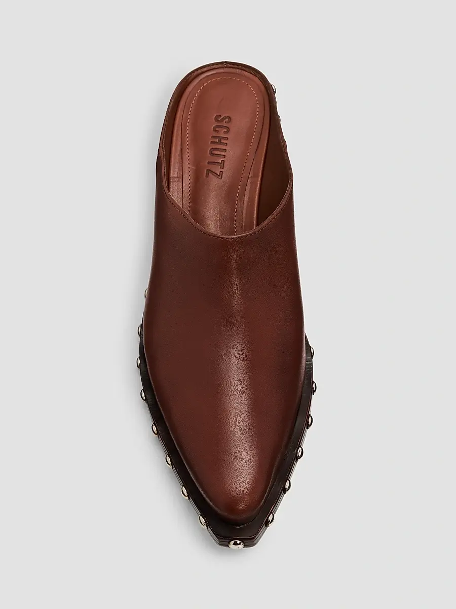 Schutz Women's Taylor 30MM Studded Leather Mules | Thumbnail 6 Schutz Women's Taylor 30MM Studded Leather Mules | Thumbnail 6