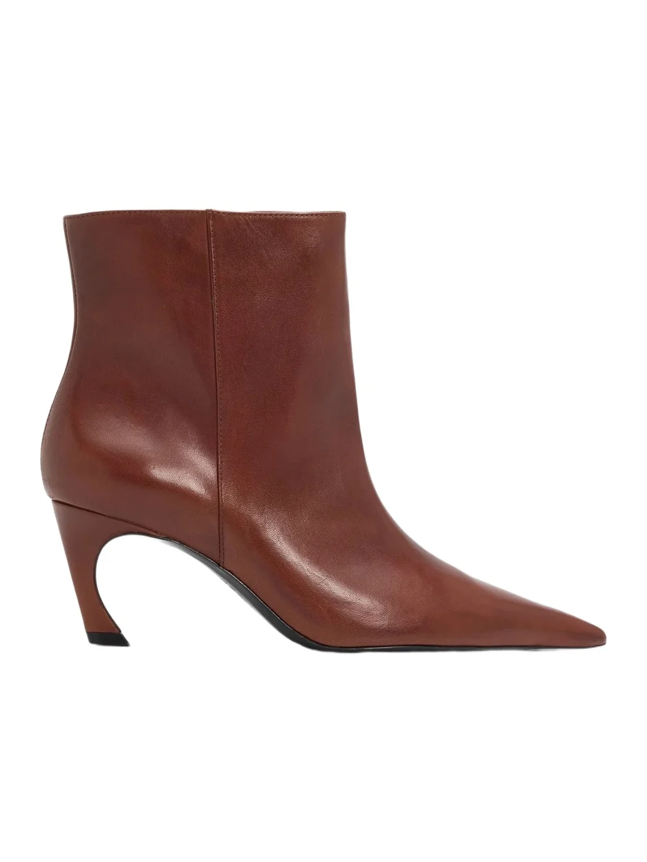 Women's Lexi 75MM Leather Ankle Boots