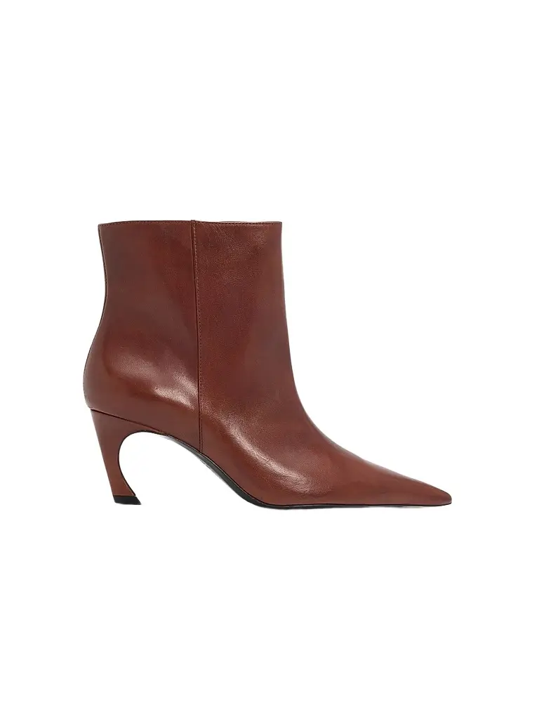 Schutz Women's Lexi 75MM Leather Ankle Boots - Warm Toffee - Size 11 | Image 1 Schutz Women's Lexi 75MM Leather Ankle Boots - Warm Toffee - Size 11 | Image 1