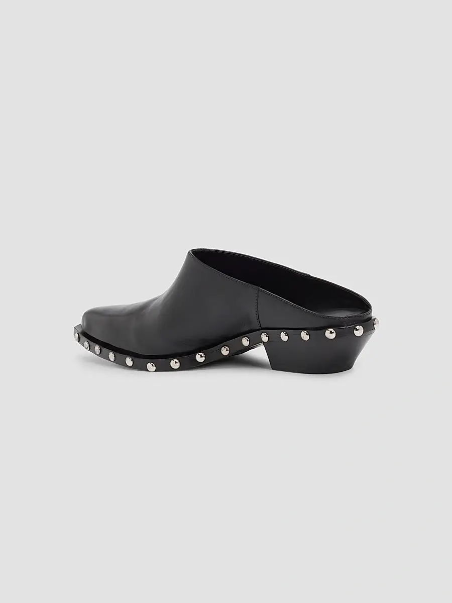 Schutz Women's Taylor 30MM Studded Leather Mules | Thumbnail 4 Schutz Women's Taylor 30MM Studded Leather Mules | Thumbnail 4