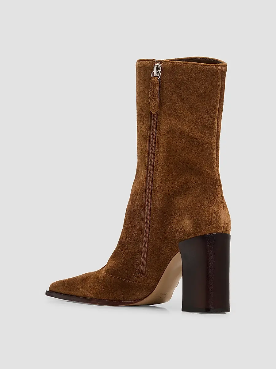 Schutz Women's Raffaela 85MM Suede Ankle Boots | Thumbnail 4 Schutz Women's Raffaela 85MM Suede Ankle Boots | Thumbnail 4
