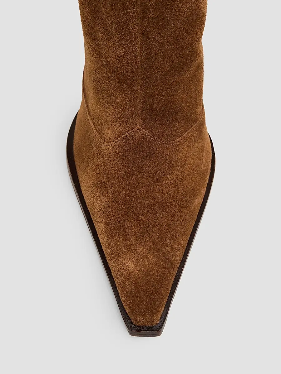 Schutz Women's Raffaela 85MM Suede Ankle Boots | Thumbnail 5 Schutz Women's Raffaela 85MM Suede Ankle Boots | Thumbnail 5