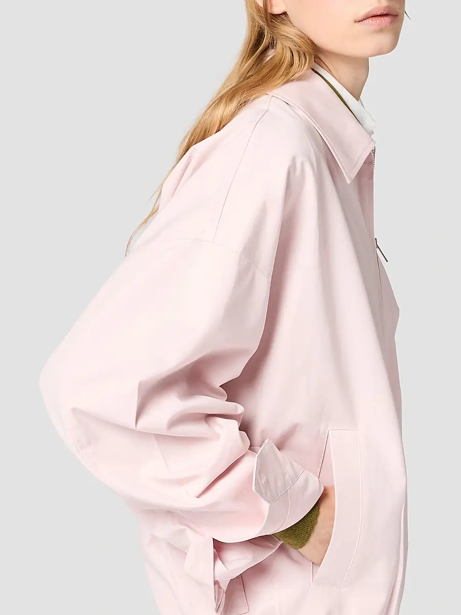 Miu Miu Women's Poplin Blouson Jacket | Thumbnail 5