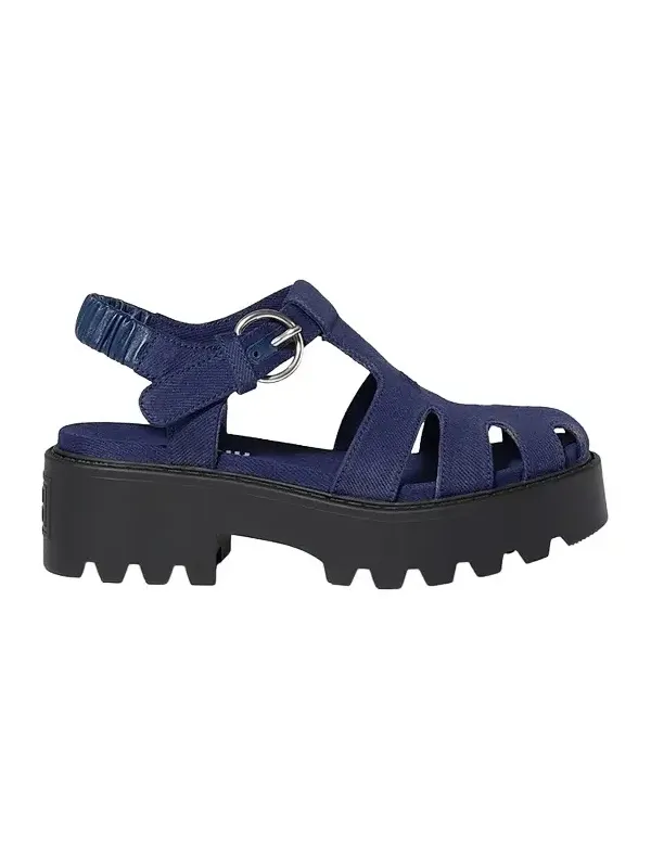 Miu Miu Women's Gabardine Sandals