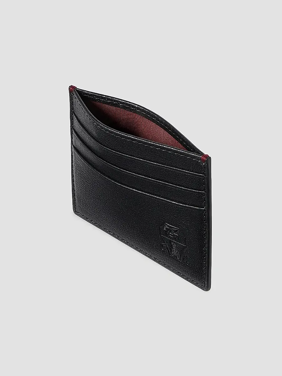Brunello Cucinelli Men's Brushed Leather Card Holder | Thumbnail 4 Brunello Cucinelli Men's Brushed Leather Card Holder | Thumbnail 4