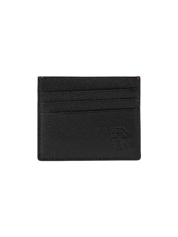 Brunello Cucinelli Men's Brushed Leather Card Holder