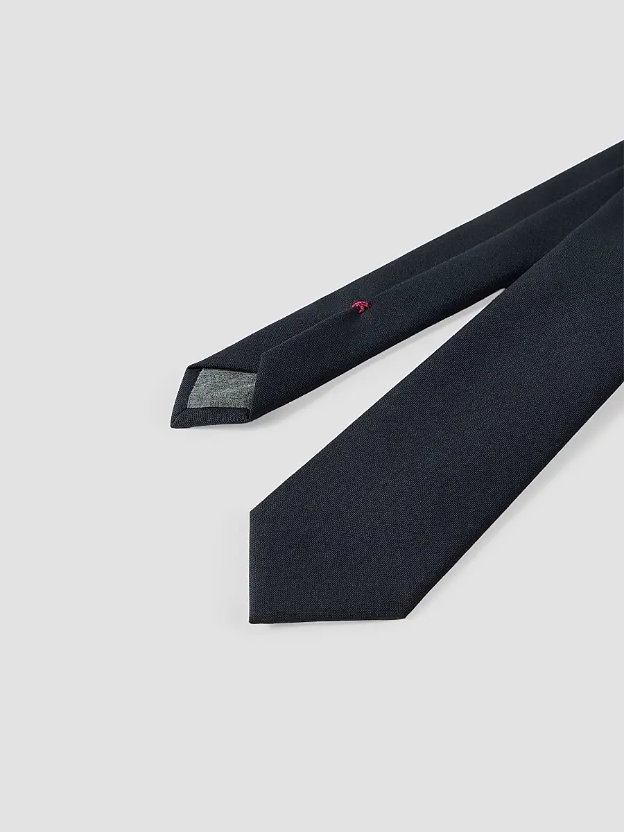 Brunello Cucinelli Men's Virgin Wool Tie | Thumbnail 3 Brunello Cucinelli Men's Virgin Wool Tie | Thumbnail 3