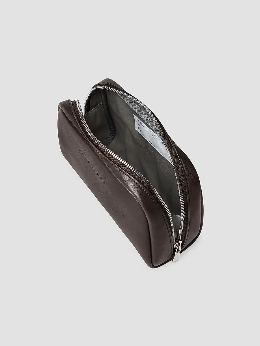 Brunello Cucinelli Smooth Calfskin Slim Beauty Case | Thumbnail 4 Brunello Cucinelli Smooth Calfskin Slim Beauty Case | Thumbnail 4