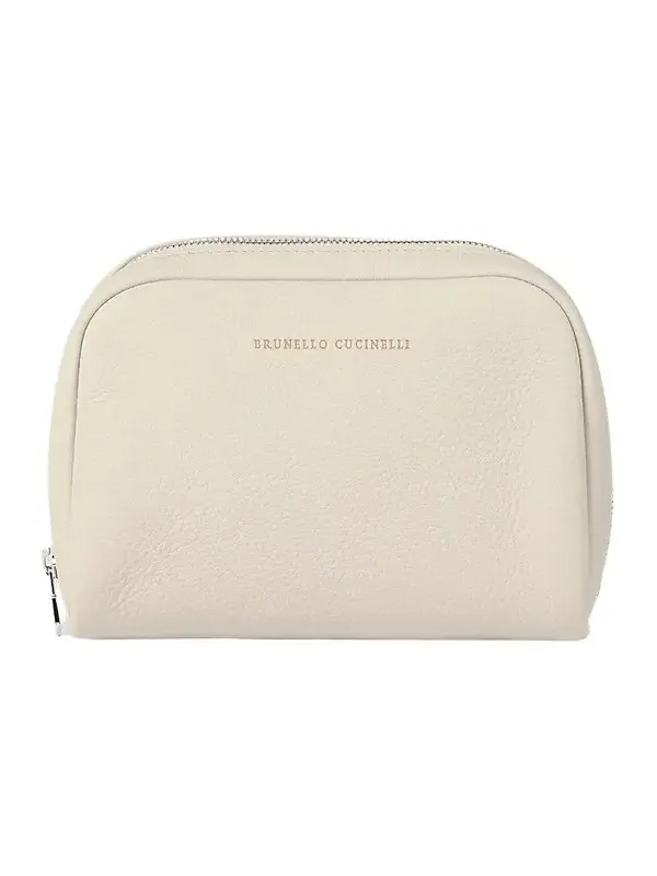 Brunello Cucinelli Fine Grain Calfskin Slim Beauty Case