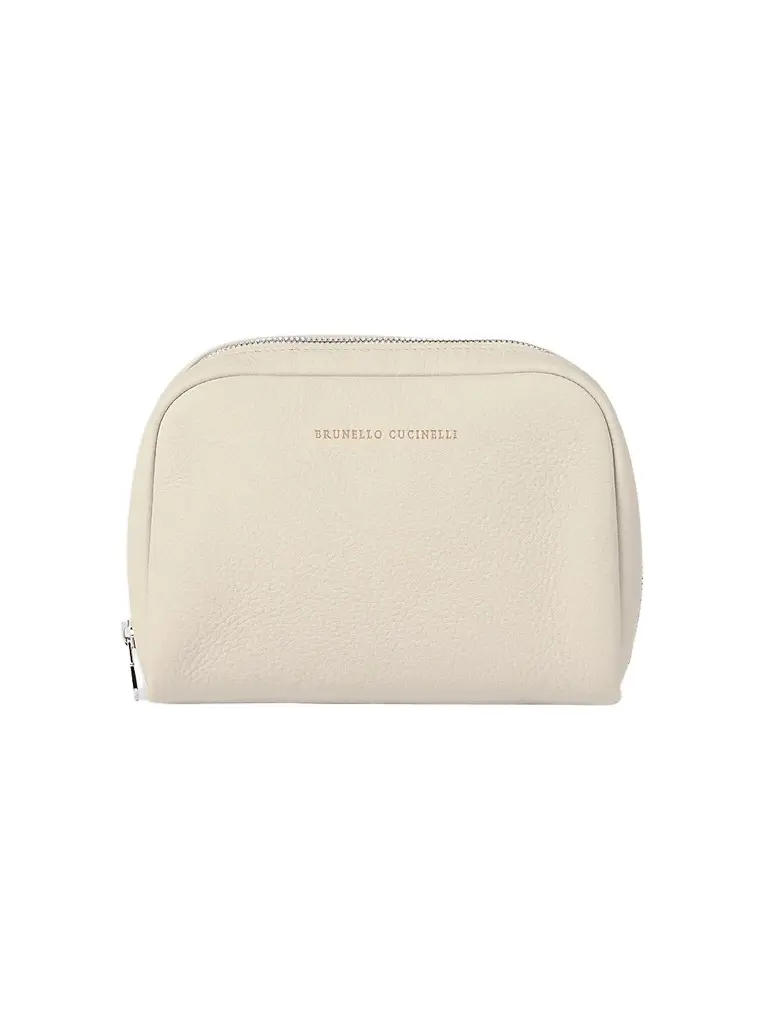 Brunello Cucinelli Fine Grain Calfskin Slim Beauty Case | Image 1 Brunello Cucinelli Fine Grain Calfskin Slim Beauty Case | Image 1