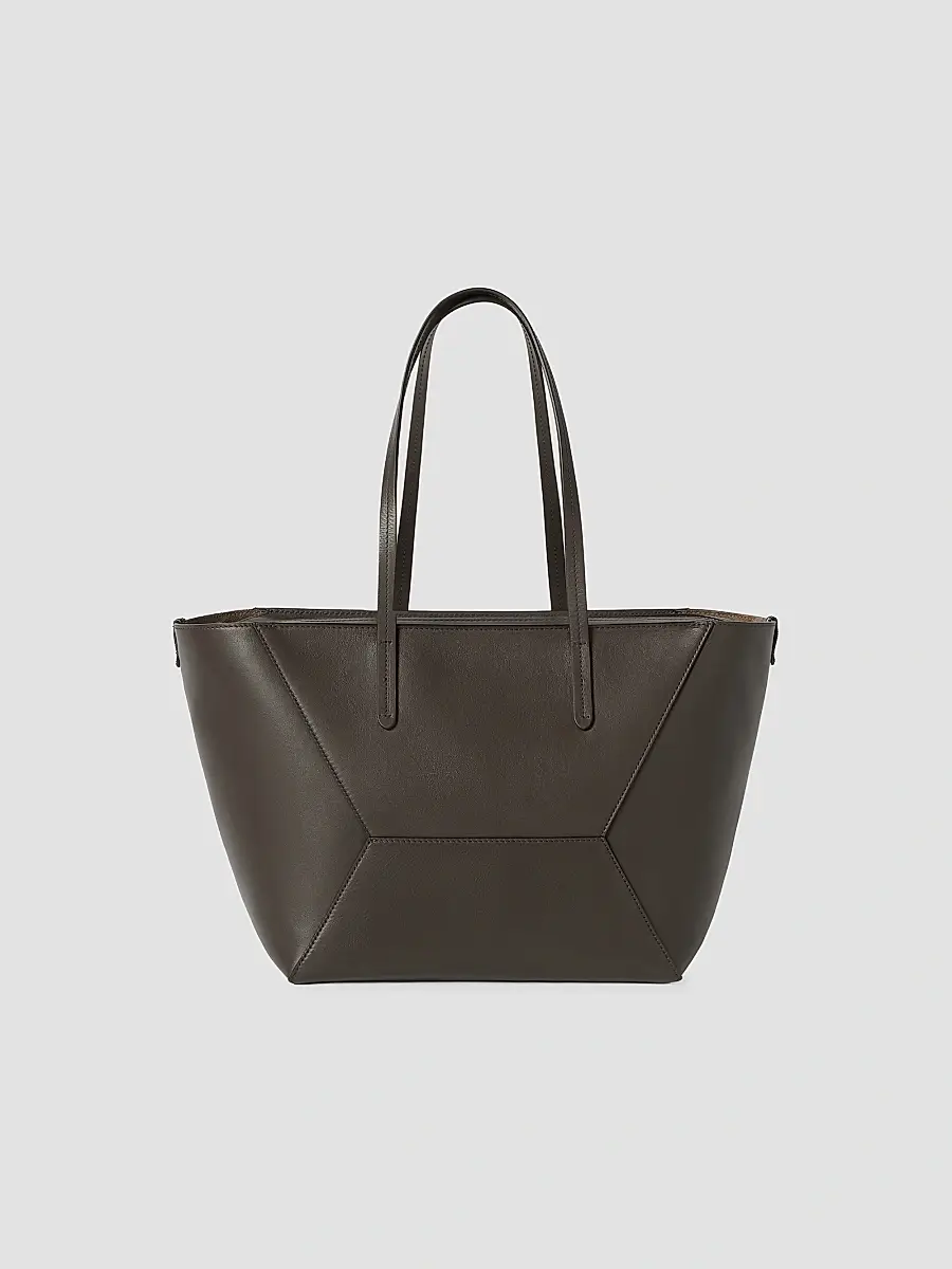 Brunello Cucinelli Women's Duo Small Tote Bag | Thumbnail 3 Brunello Cucinelli Women's Duo Small Tote Bag | Thumbnail 3