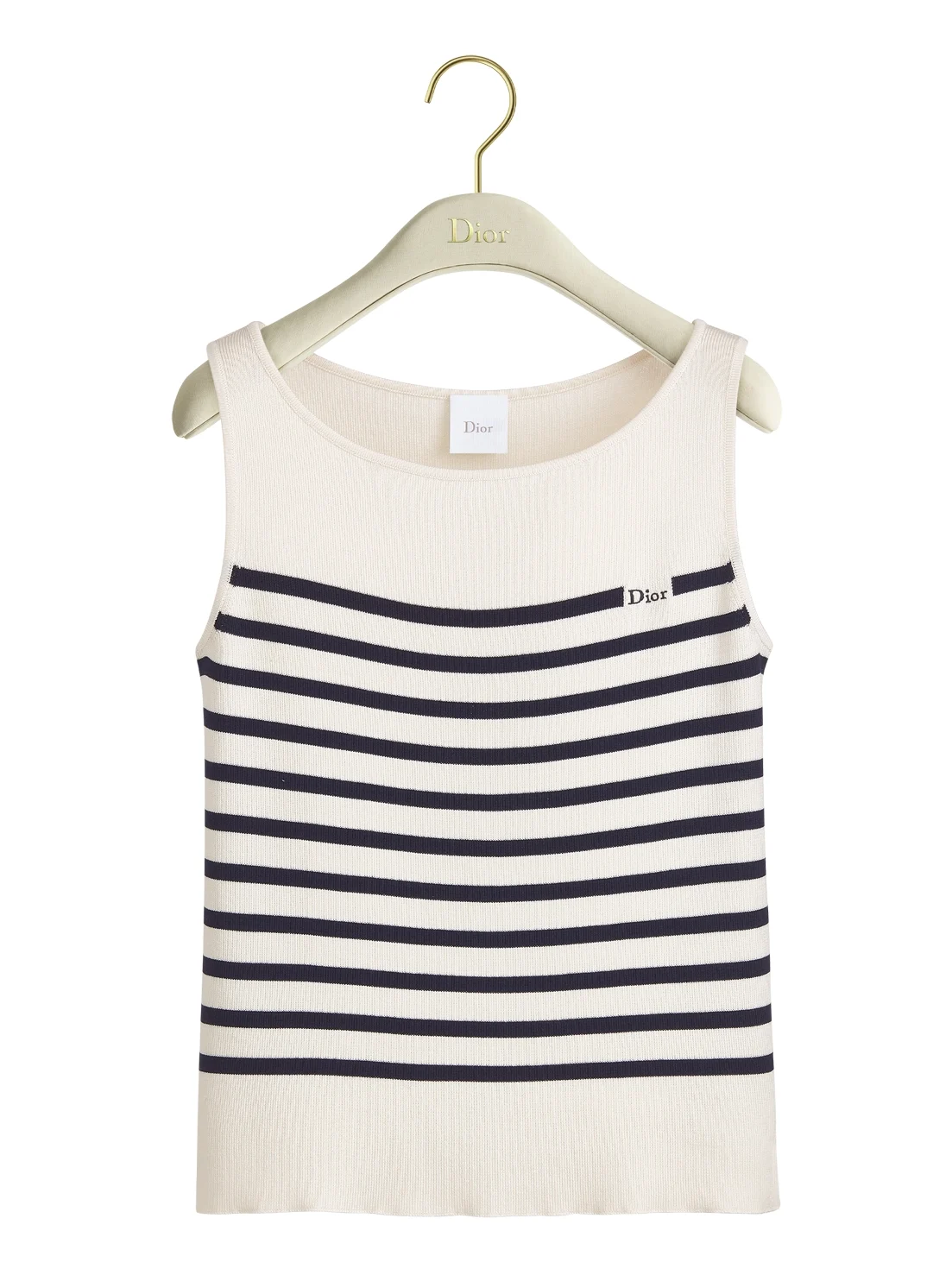 Dior Dioriviera Dior Marinière Sleeveless Sweater
