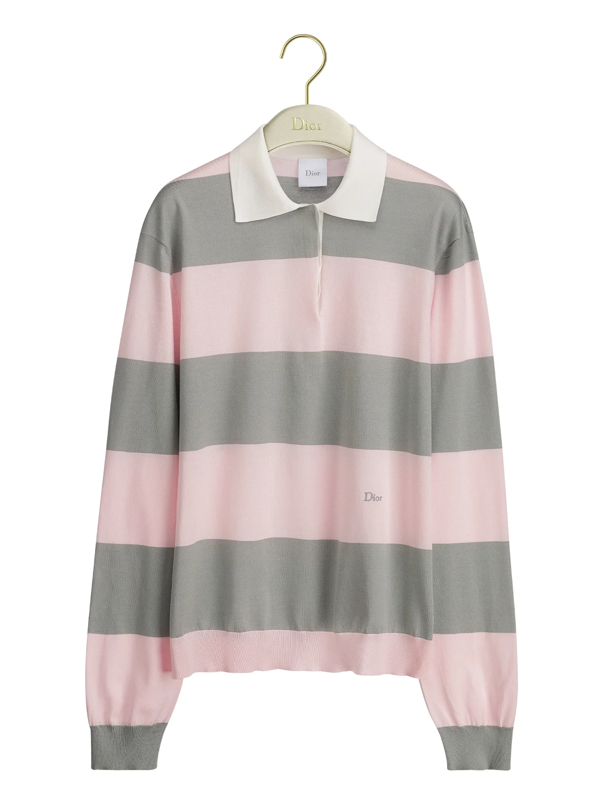 Dior Marinière Long-Sleeved Polo Shirt