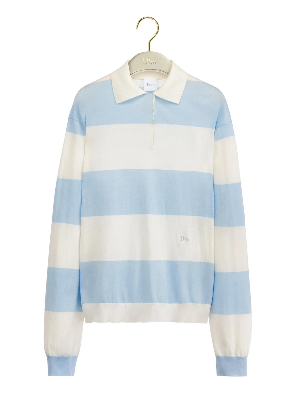 Dior Dioriviera Dior Marinière Long-Sleeved Polo Shirt