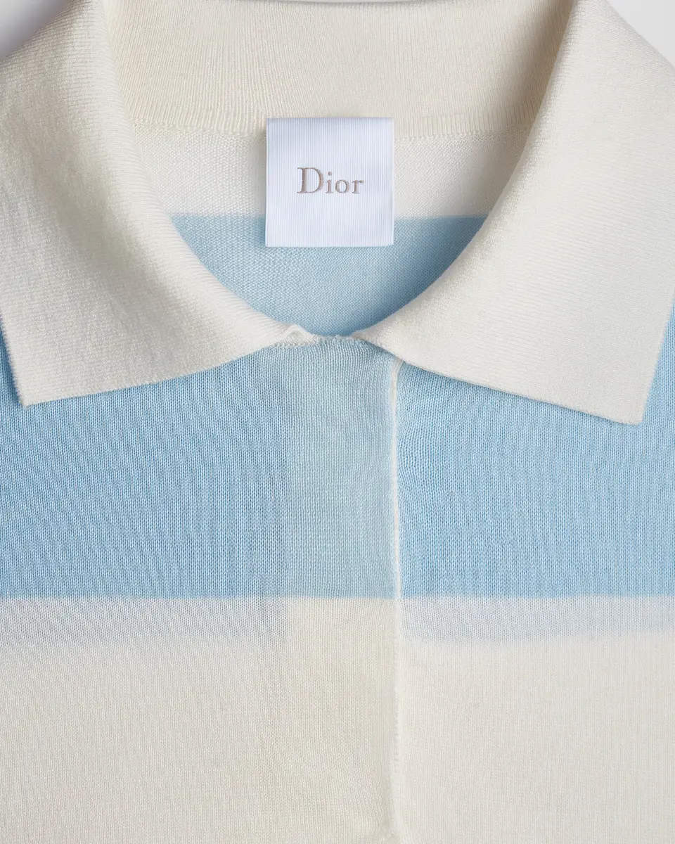 Dior Dioriviera Dior Marinière Long-Sleeved Polo Shirt | Thumbnail 7 Dior Dioriviera Dior Marinière Long-Sleeved Polo Shirt | Thumbnail 7