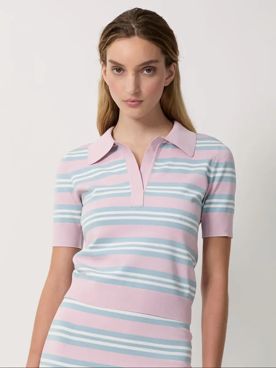 Aknvas The Emma polo in stripes | Thumbnail 4 Aknvas The Emma polo in stripes | Thumbnail 4