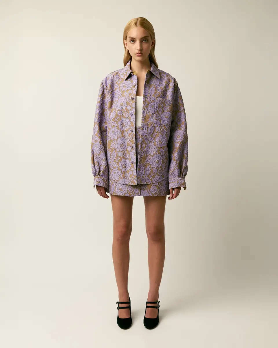 Aknvas The Rubin lace miniskirt | Thumbnail 3