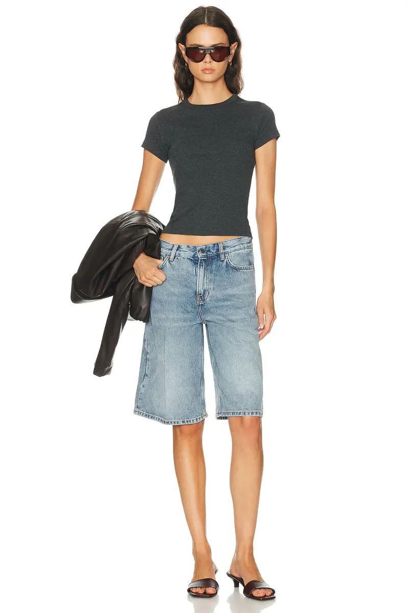 TOTEME Denim Board Short | Thumbnail 5