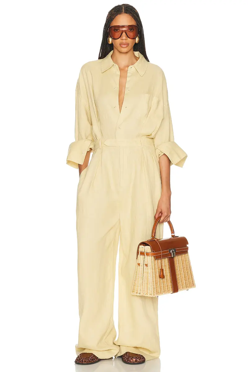 Helsa Paperbag Jumpsuit | Thumbnail 2