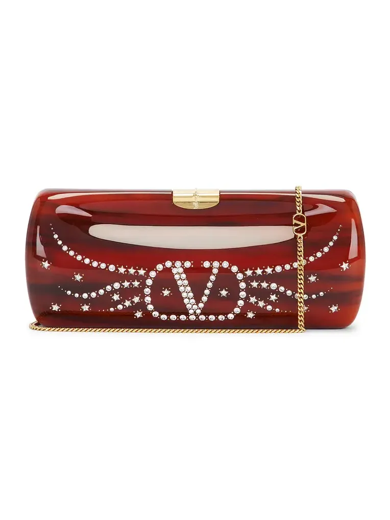 Valentino Garavani Pince Minaudiere Clutch