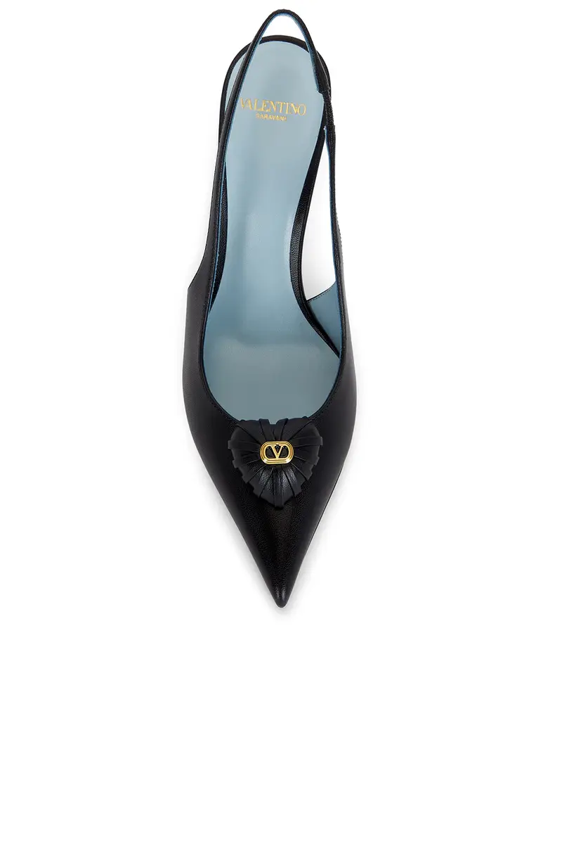 Valentino Garavani Coeur Royal Sling Back Pump | Thumbnail 4 Valentino Garavani Coeur Royal Sling Back Pump | Thumbnail 4