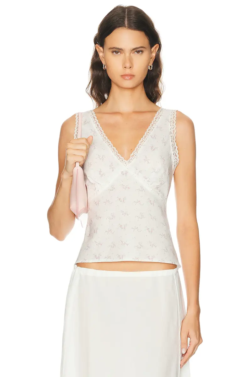 Cou Cou Intimates The Iris Tank Top | Image 1 Cou Cou Intimates The Iris Tank Top | Image 1