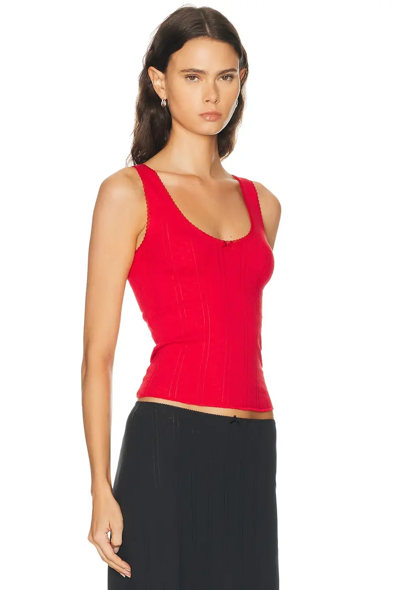 Cou Cou Intimates The Scoop Tank Top | Thumbnail 2