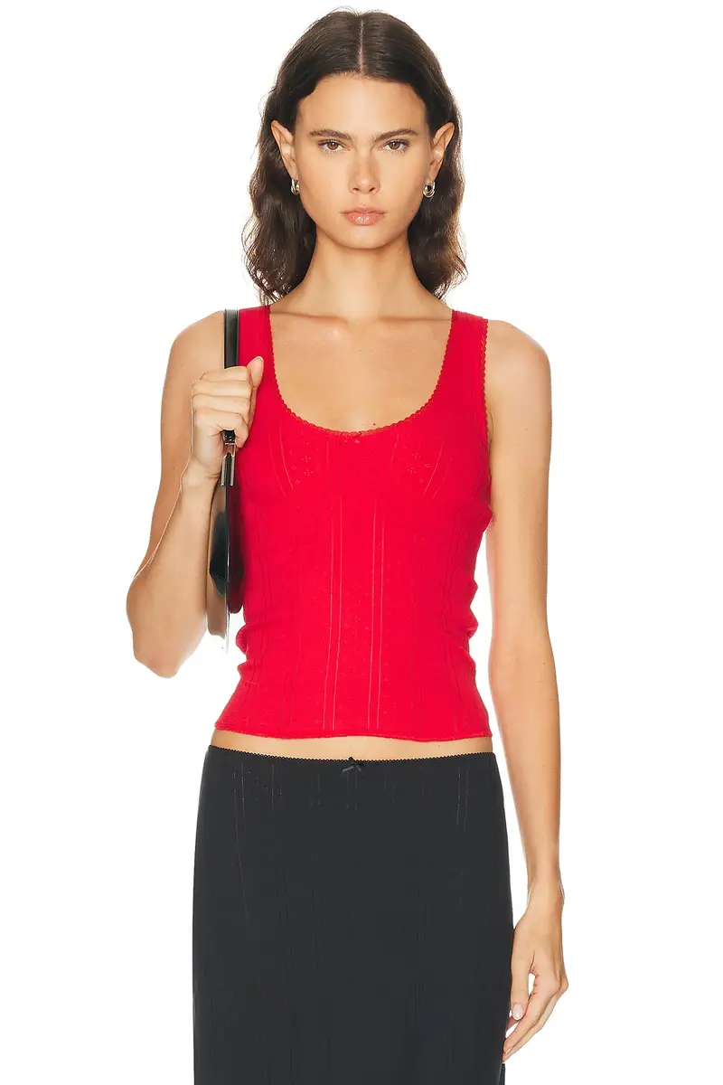 Cou Cou Intimates The Scoop Tank Top | Image 1 Cou Cou Intimates The Scoop Tank Top | Image 1