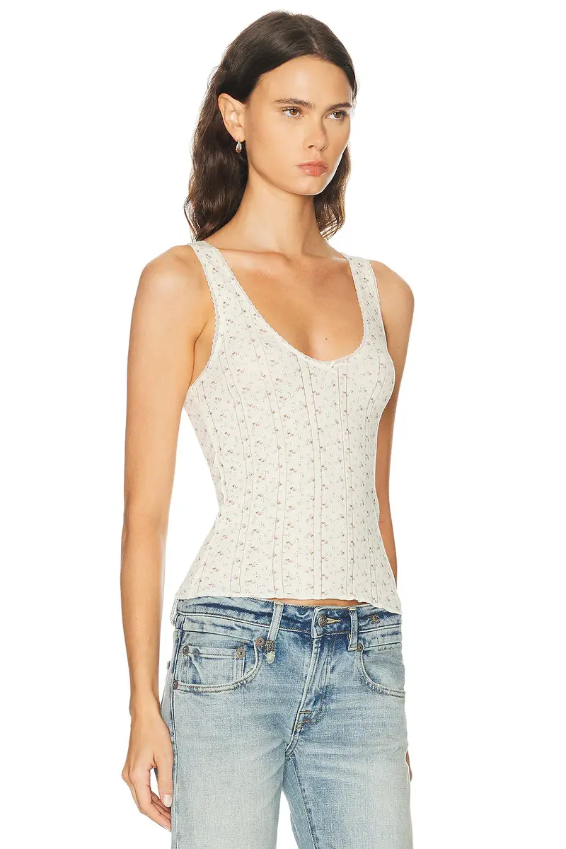Cou Cou Intimates The Scoop Tank Top | Thumbnail 2 Cou Cou Intimates The Scoop Tank Top | Thumbnail 2
