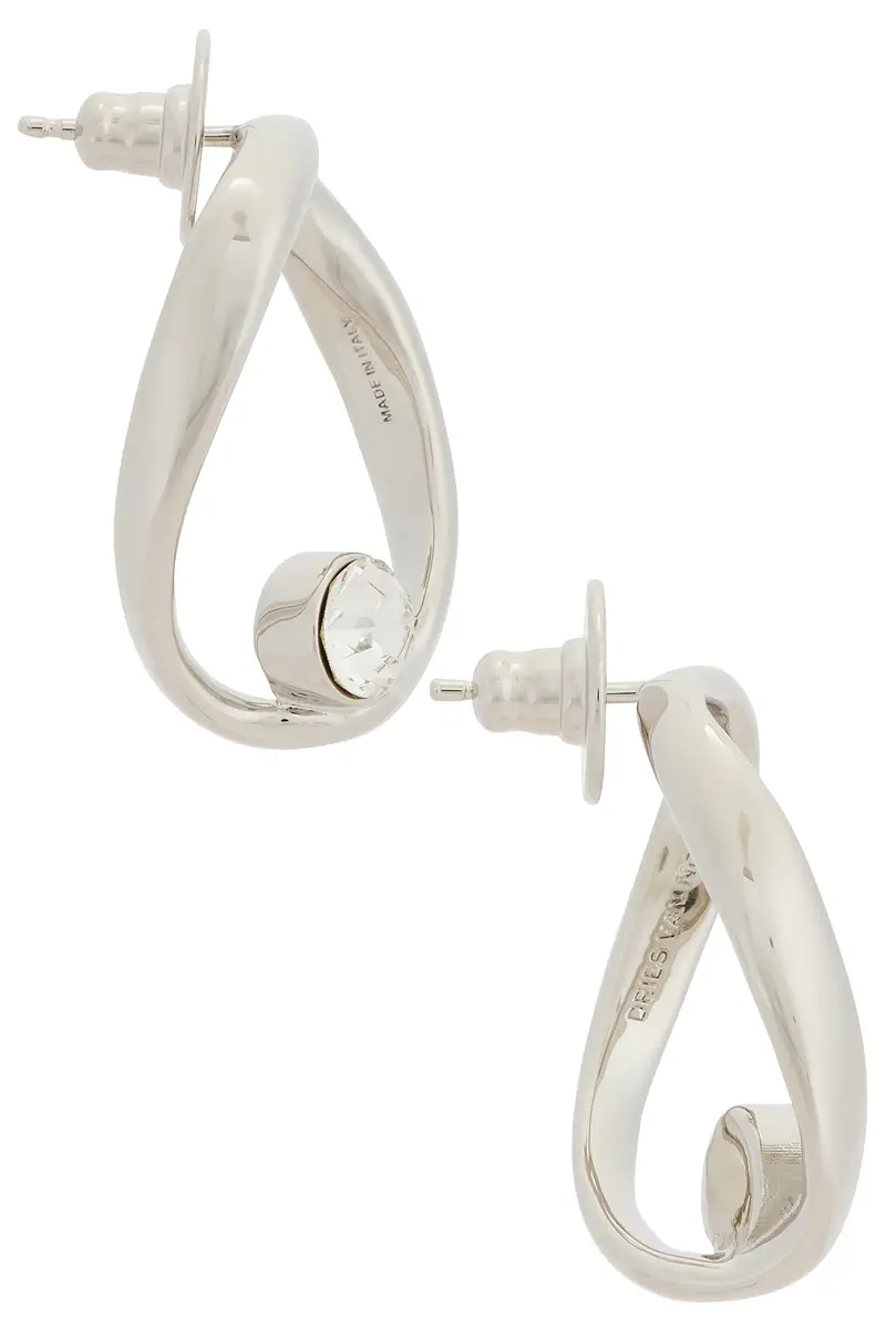 Dries Van Noten Handmade Loop Earrings | Thumbnail 4